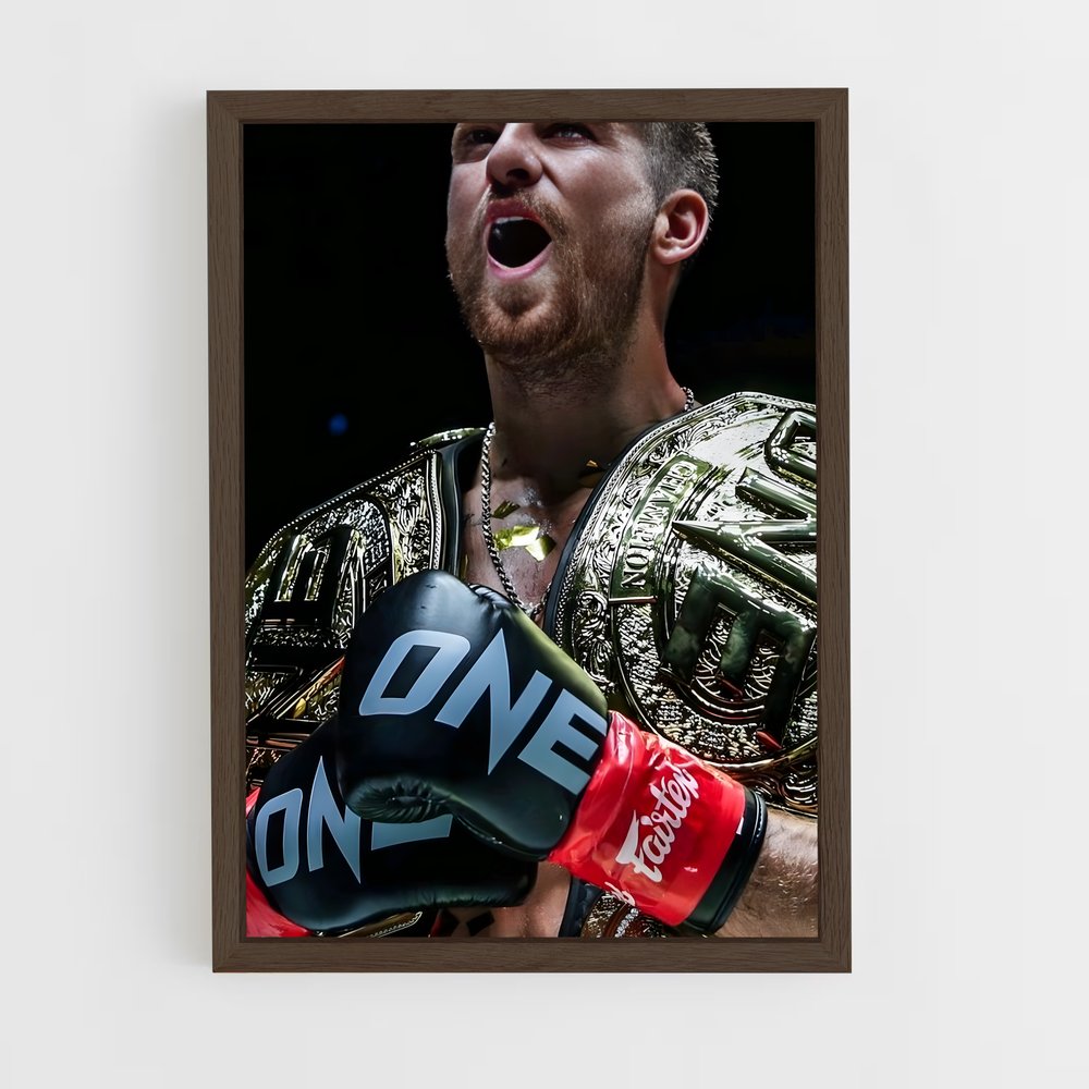 Poster Heavyweight Champion Conor – affiche Kick-boxing (vue 5)